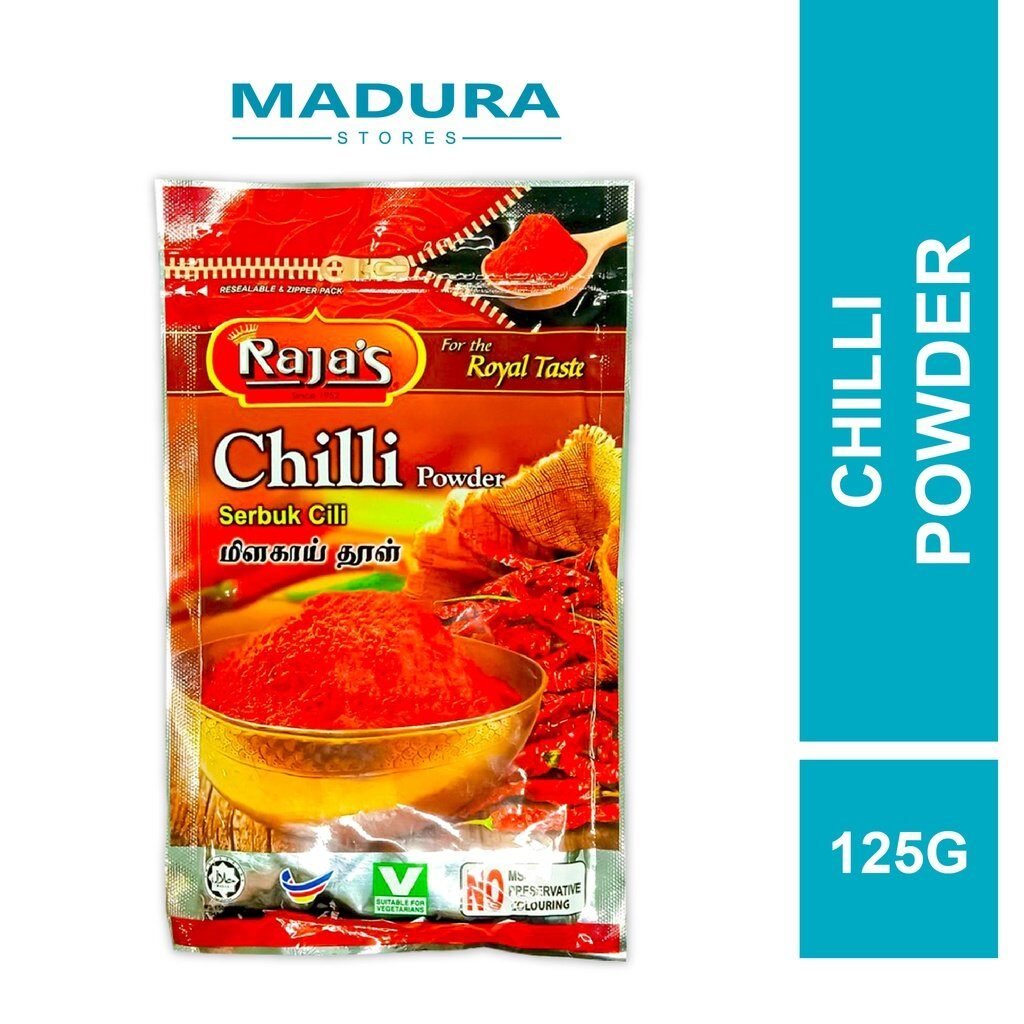 Raja's Chilli Powder 125g (Serbuk Cili)
