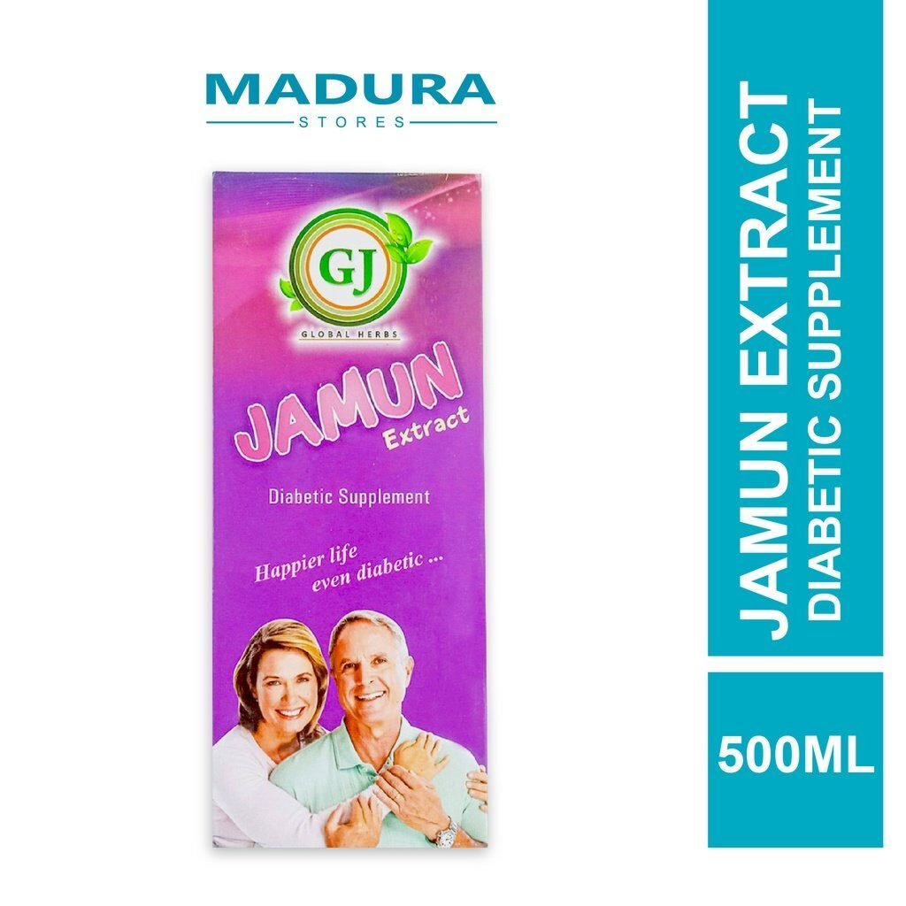 GJ Herbals Jamun Extract Juice Diabetic Support Drink 500ml (Jus Ekstrak Buah Jamun)