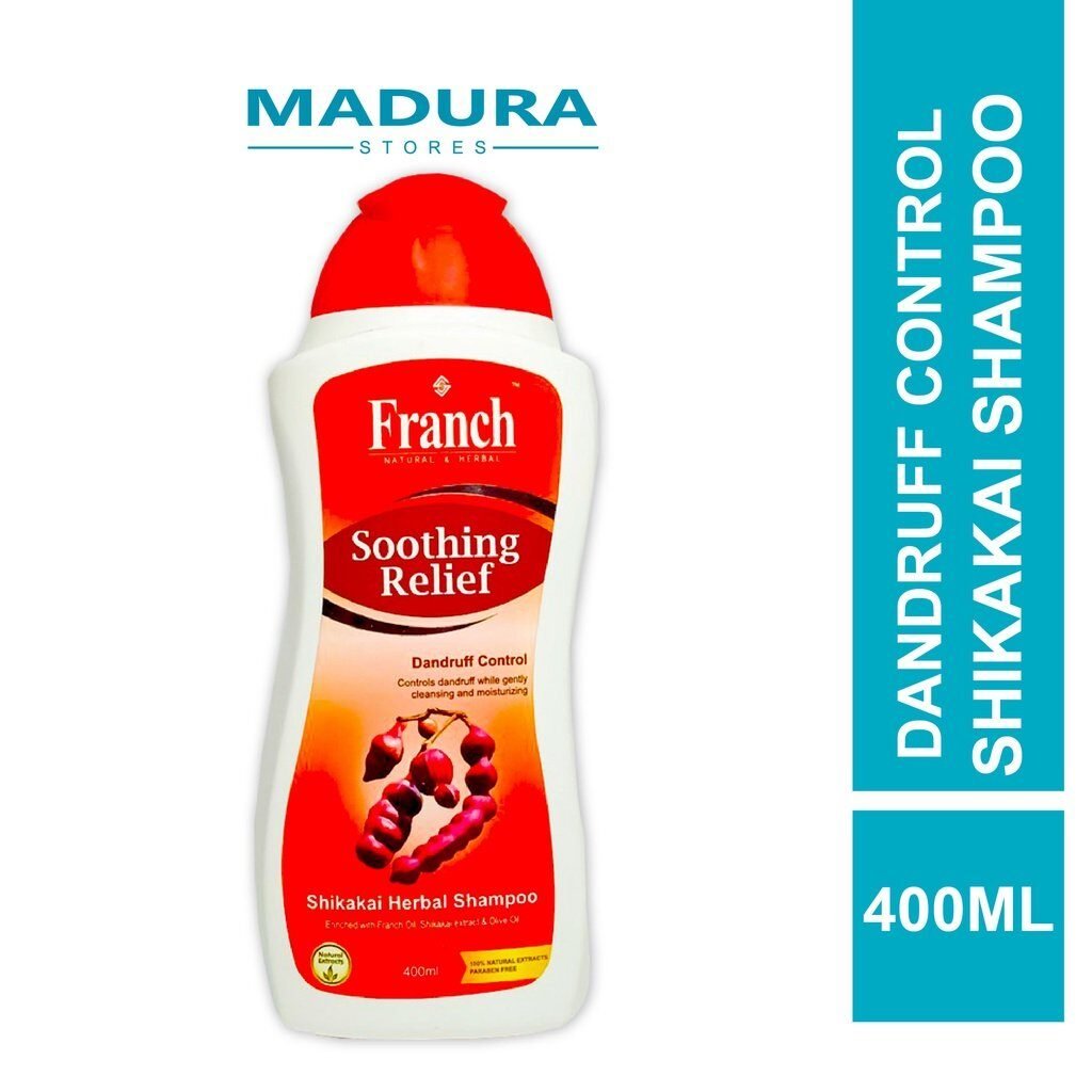 Franch Volumizing Shikakai for Dandruff Control Shampoo 400ml
