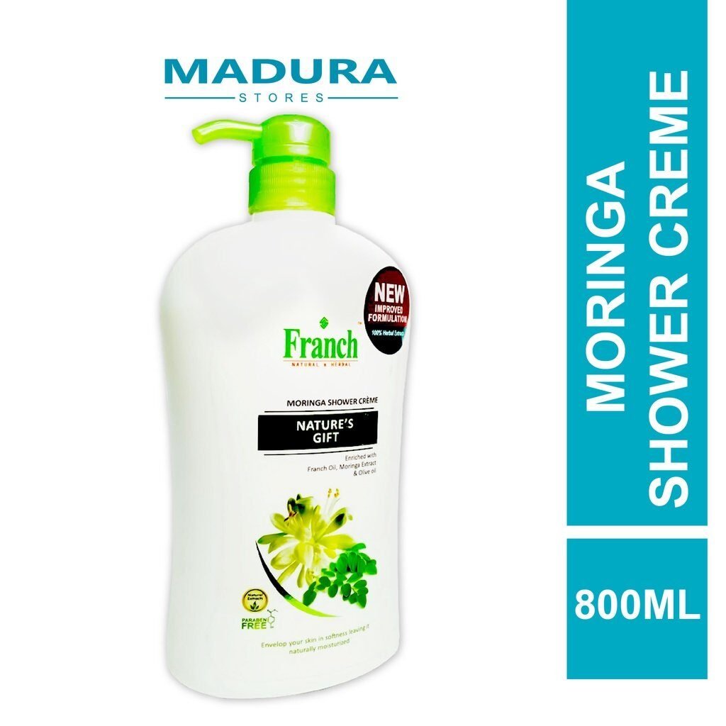 Franch Nature's Gift Moringa Shower Creme 800ml