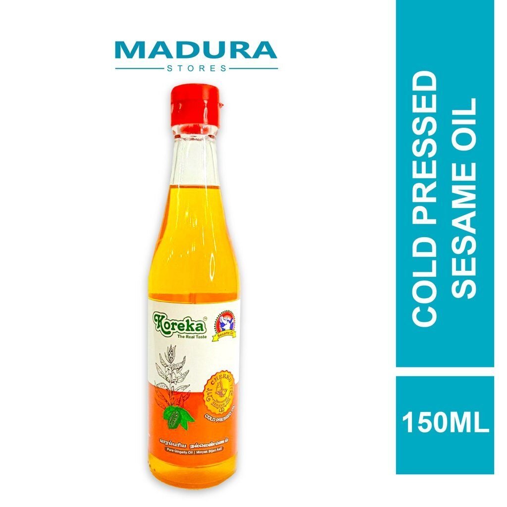 Koreka Cold Pressed Sesame Oil 150ml (Minyak Bijan)