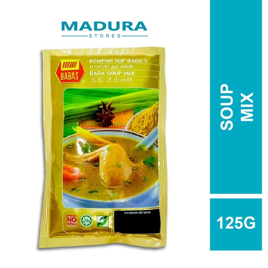 Baba's Soup Mix 125g (Campuran Soup)