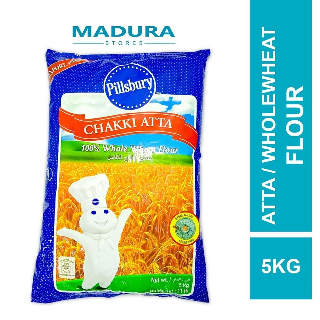 Pillsbury Chakki Atta/Wholewheat Flour 5KG