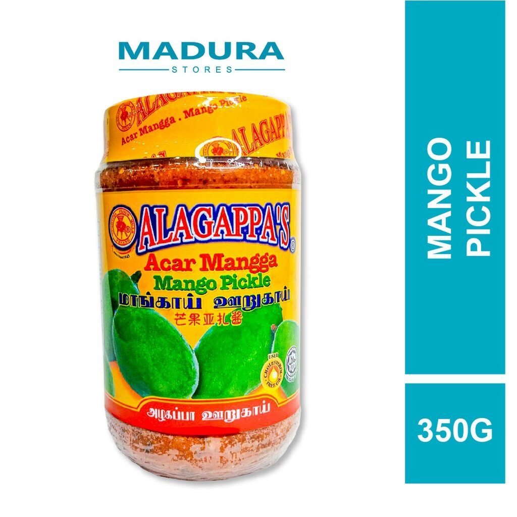 Alagappa's Mango Pickle 350g (Acar Mangga)