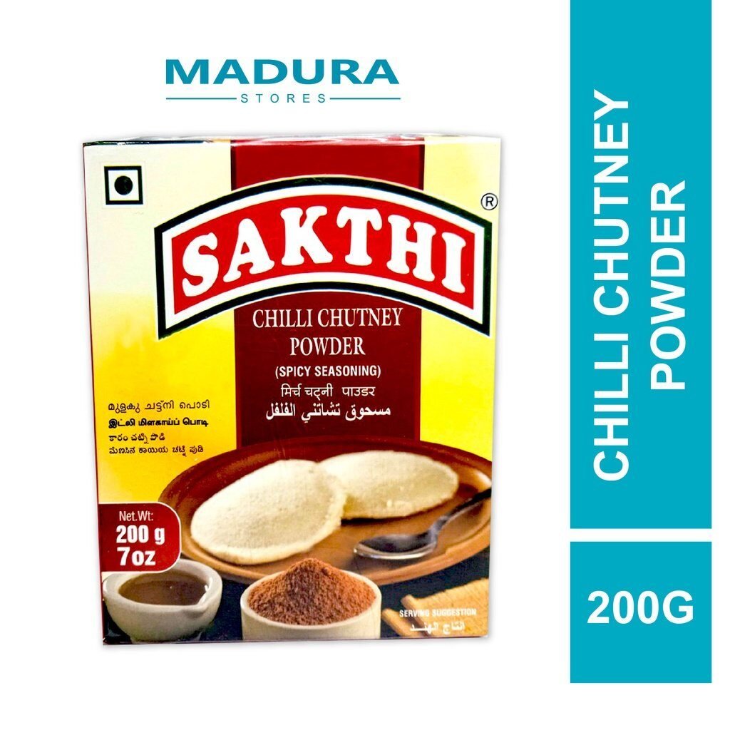 Sakthi Chilli Chutney Powder (Serbuk Chutney Cili) 200g