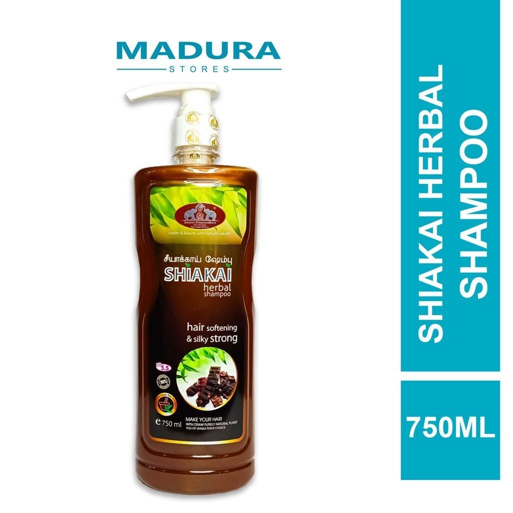 Swami Sivanandha's Shiakai Herbal Shampoo 750 ml
