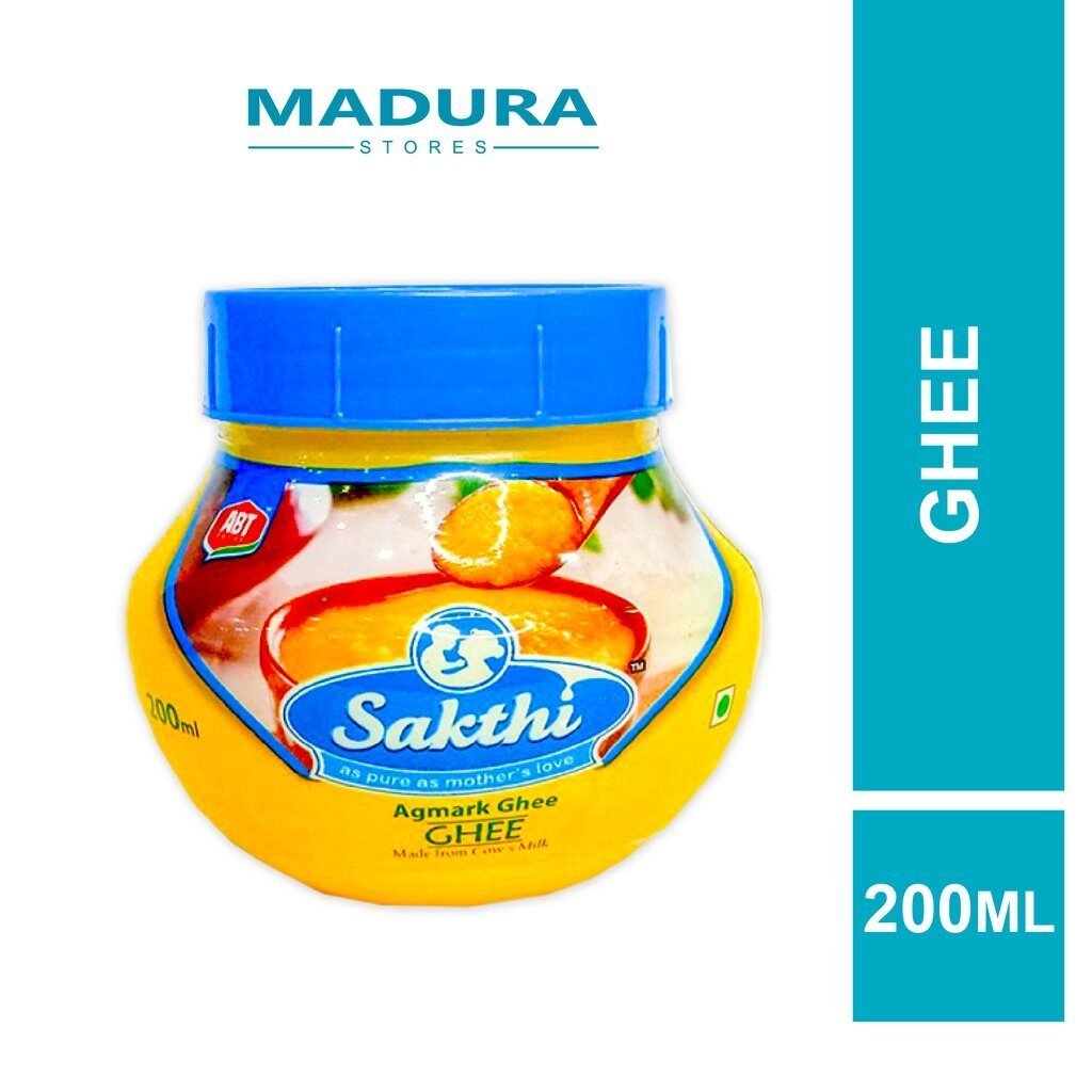 Sakthi Agmark Ghee 200ml (Minyak Sapi)