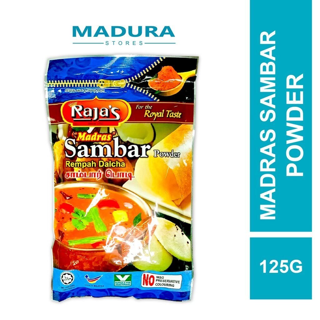 Raja's Madras Sambar Powder 125g