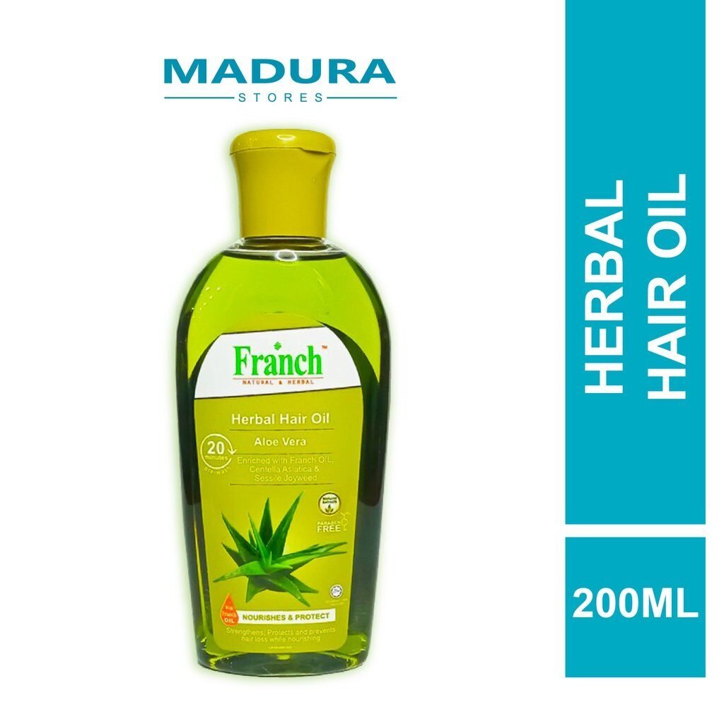 Franch Herbal Hair Oil Aloe Vera 200ml