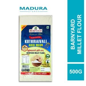RK Heritage Kuthiraivali Arisi Mavu Barnyard Millet Flour 500g / Tepung Millet Barnyard / Madura