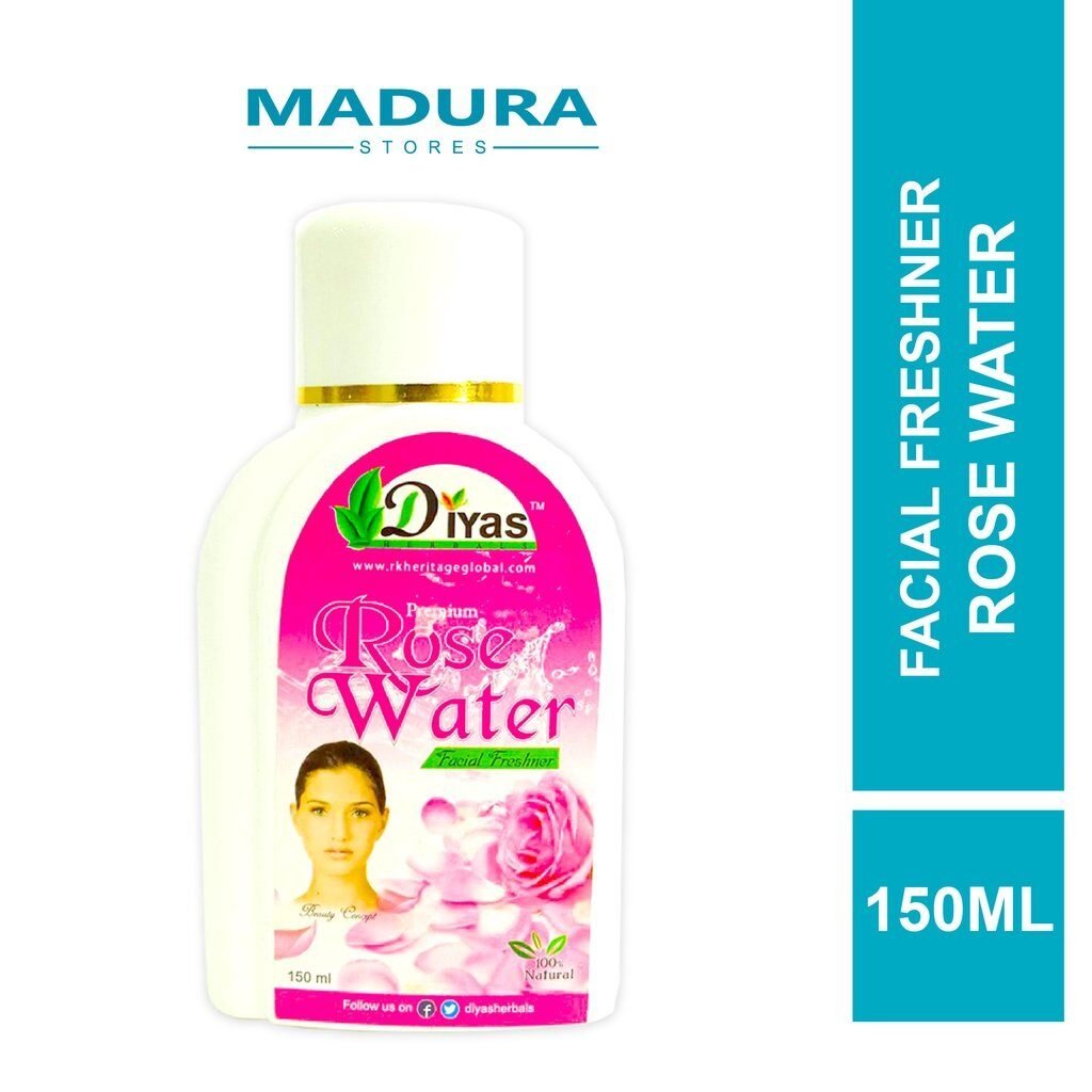 Diyas Premium Rose Water Facial Freshner 150ml (Air Bunga Ros)