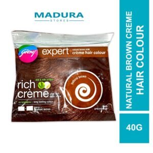 Godrej Expert Rich Creme Hair Colour 20g (Natural Brown)