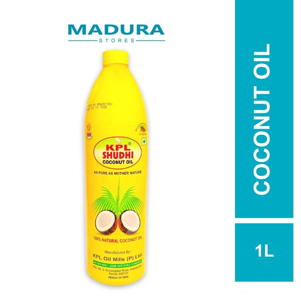 KPL Shudhi Coconut Oil 1L (Minyak Kelapa)