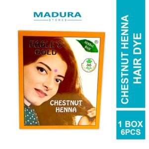 Eagles Gold Chestnut Henna Hair Dye (1Box x 6pcs)