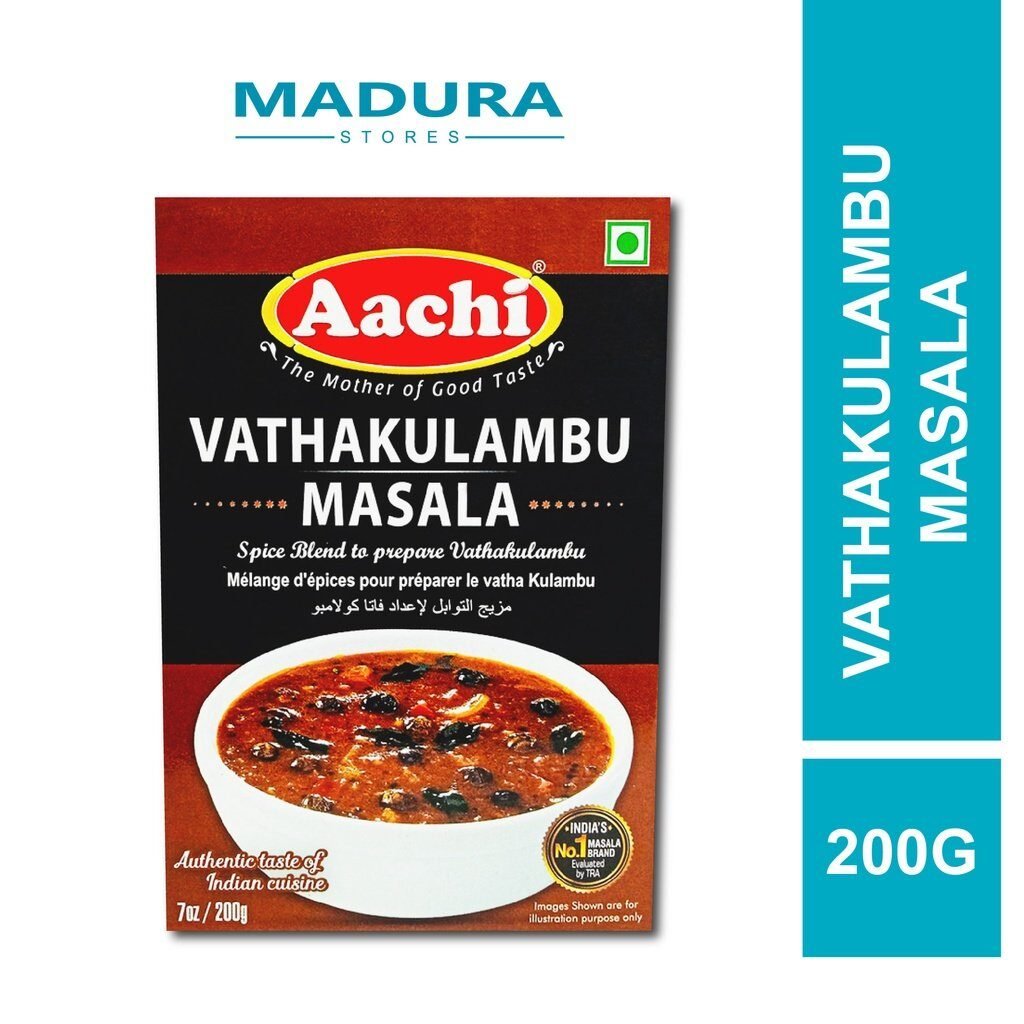 Aachi Vathakulambu Masala (Serbuk Vathakulambu Masala) 200g