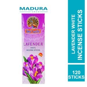 Shri Sasthi Lavender White Incense Sticks 120 Sticks