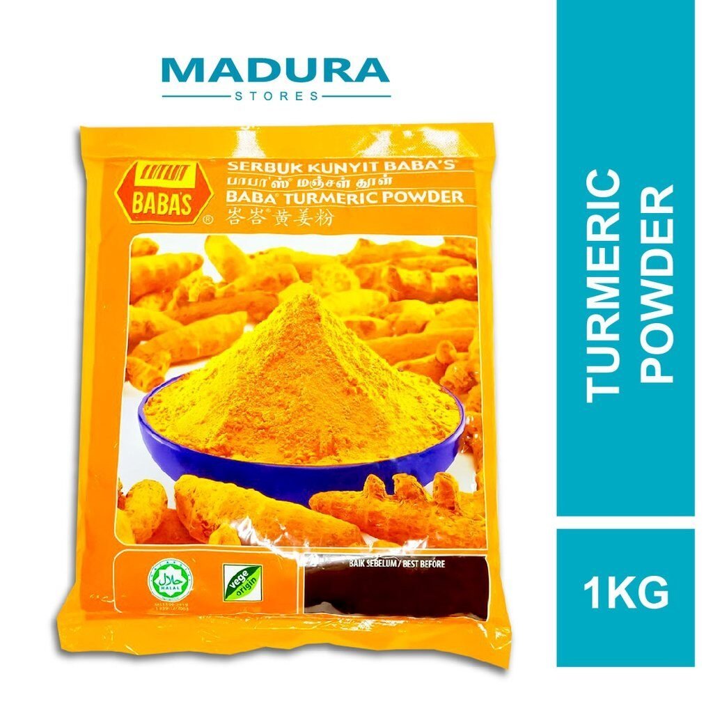 Baba's Turmeric Powder 1kg (Serbuk Kunyit)