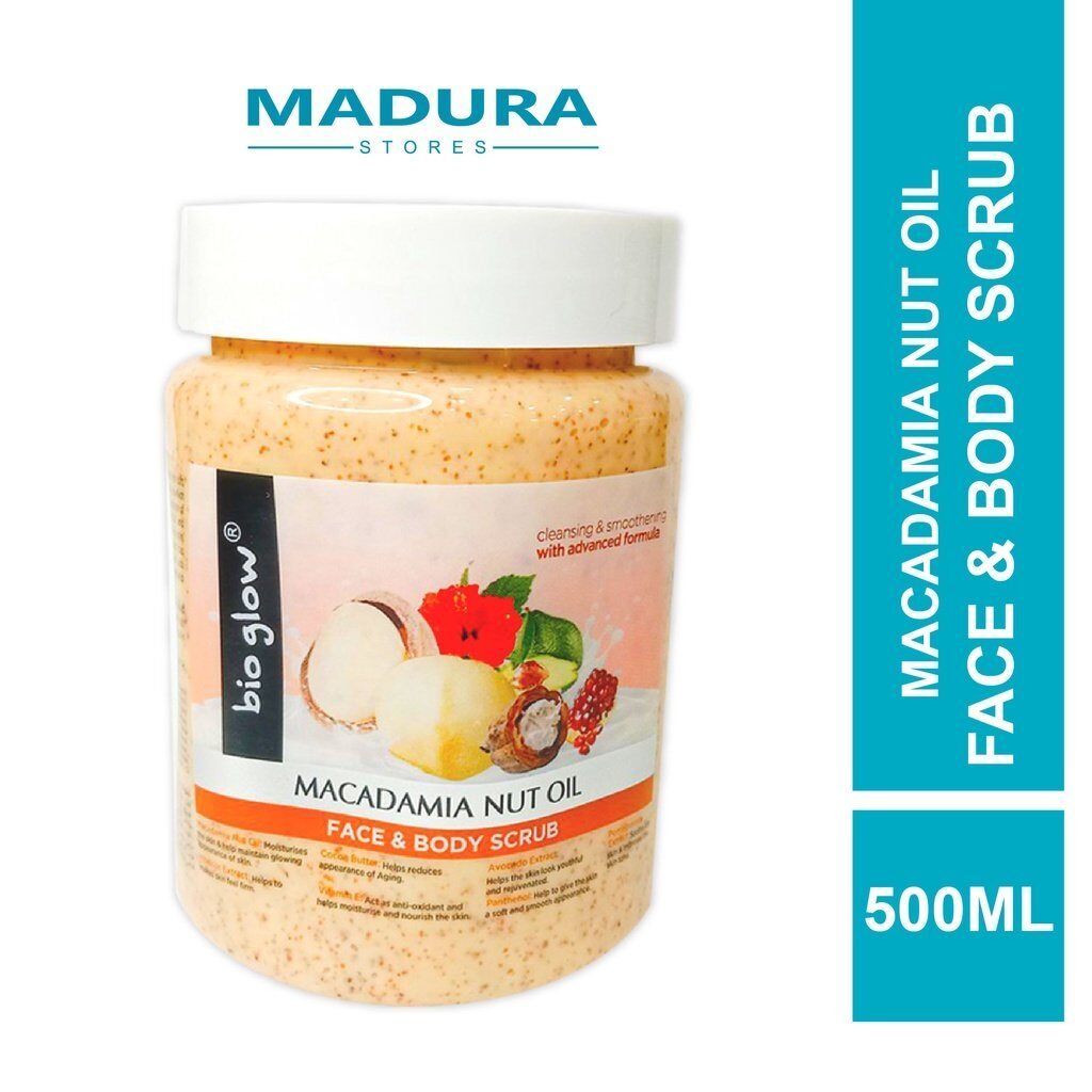 Bioglow Macadamia Nut Oil 500ml (Bioglow Minyak Kacang macadamia)