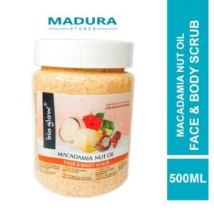 Bioglow Macadamia Nut Oil 500ml (Bioglow Minyak Kacang macadamia)