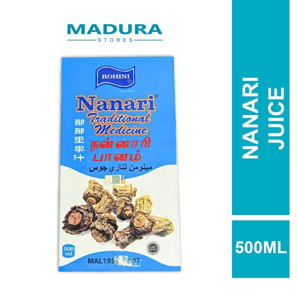 Rohini Nanari / Indian Sarsaparilla Juice 500ml (Jus Akar Sarsaparilla)