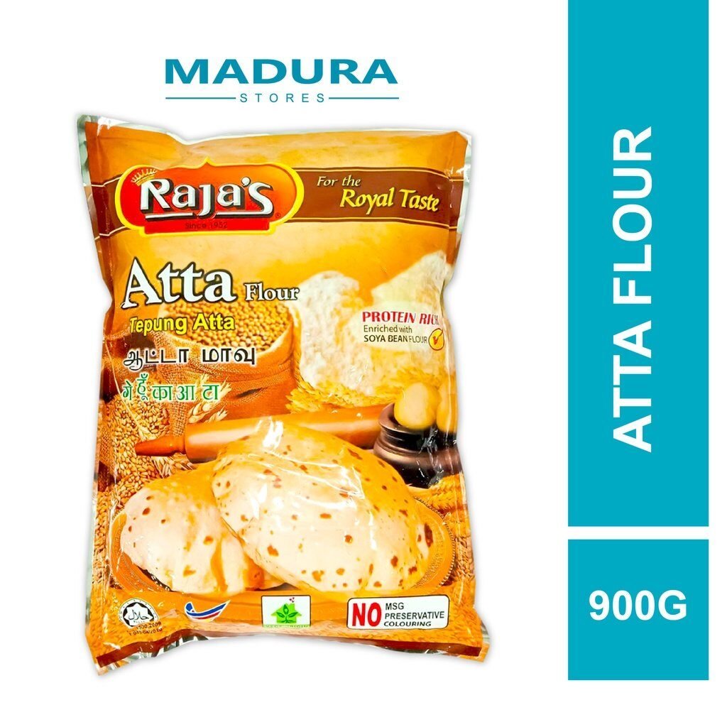 Raja's Atta Flour (Wheat Flour) 900g
