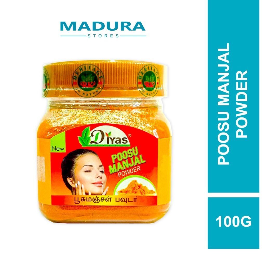 Diyas Poosu Manjal 100g (Serbuk Kunyit)