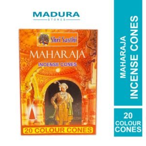 Shri Sasthi Maharaja Incense Cones Colour Cones 20 Pieces
