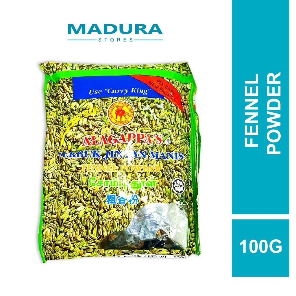 Alagappa's Fennel powder 100g (Serbuk Jintan Manis)