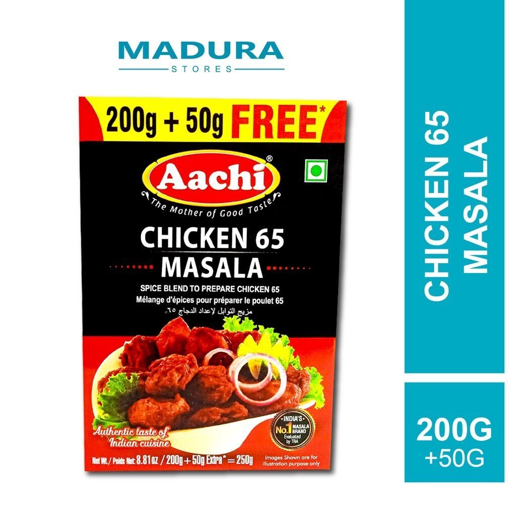 Aachi Chicken 65 Masala (Serbuk Ayam Masala 65) 200g