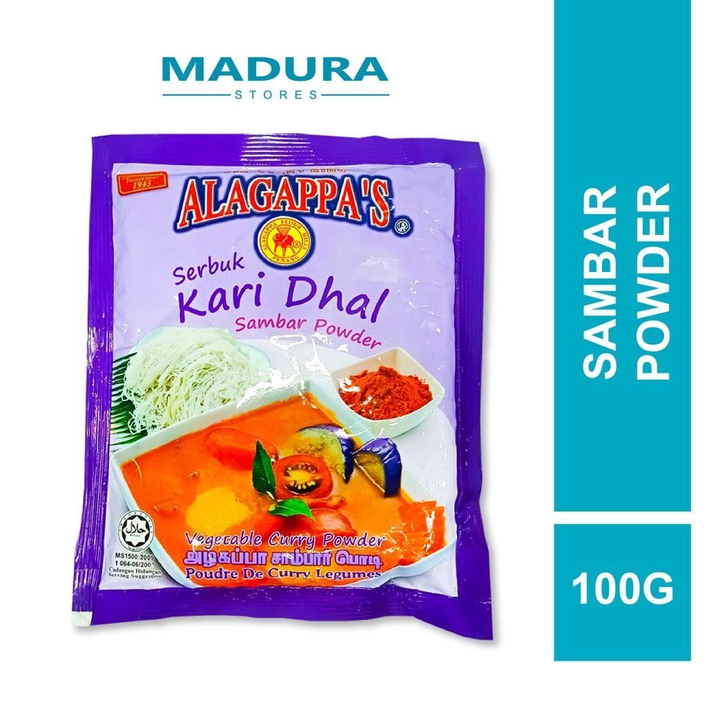 Alagappa's Sambar Powder 100g (Serbuk Sambar)