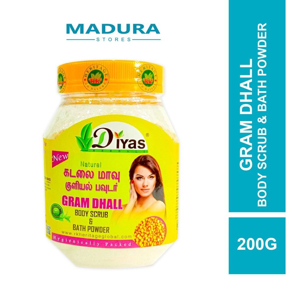 Diyas Gram Dhall Body Scrub & Bath Powder 200g
