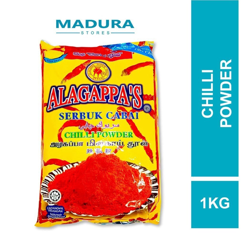 Alagappa's Chili Powder 1KG (Serbuk Cili)