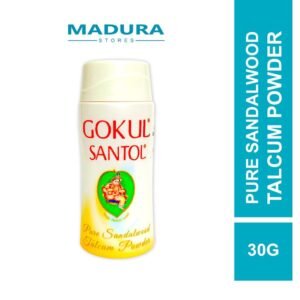 Gokul Santol Pure Sandalwood Talcum Powder 30g (Bedak Talkum)