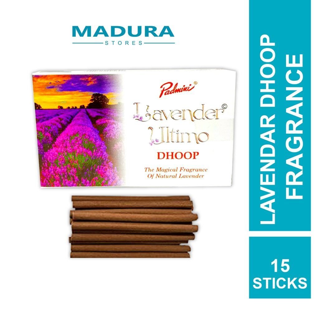 Padmini Lavendar Dhoop (Fragrance ) (15 Sticks)