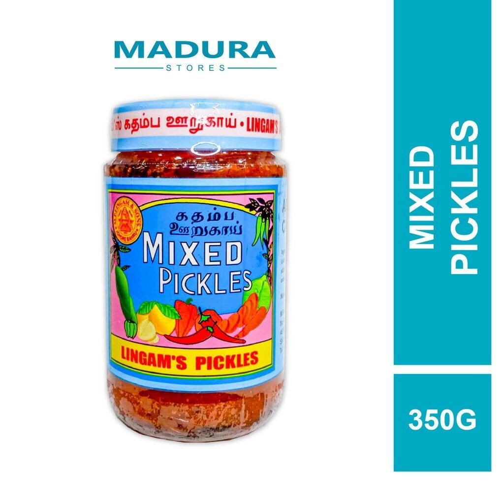 MP Lingam's Mixed Pickles 350g (Acar Campuran)