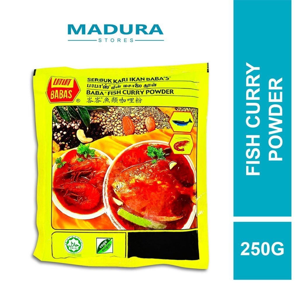 Baba's Fish Curry Powder 250g (Serbuk Kari Ikan)