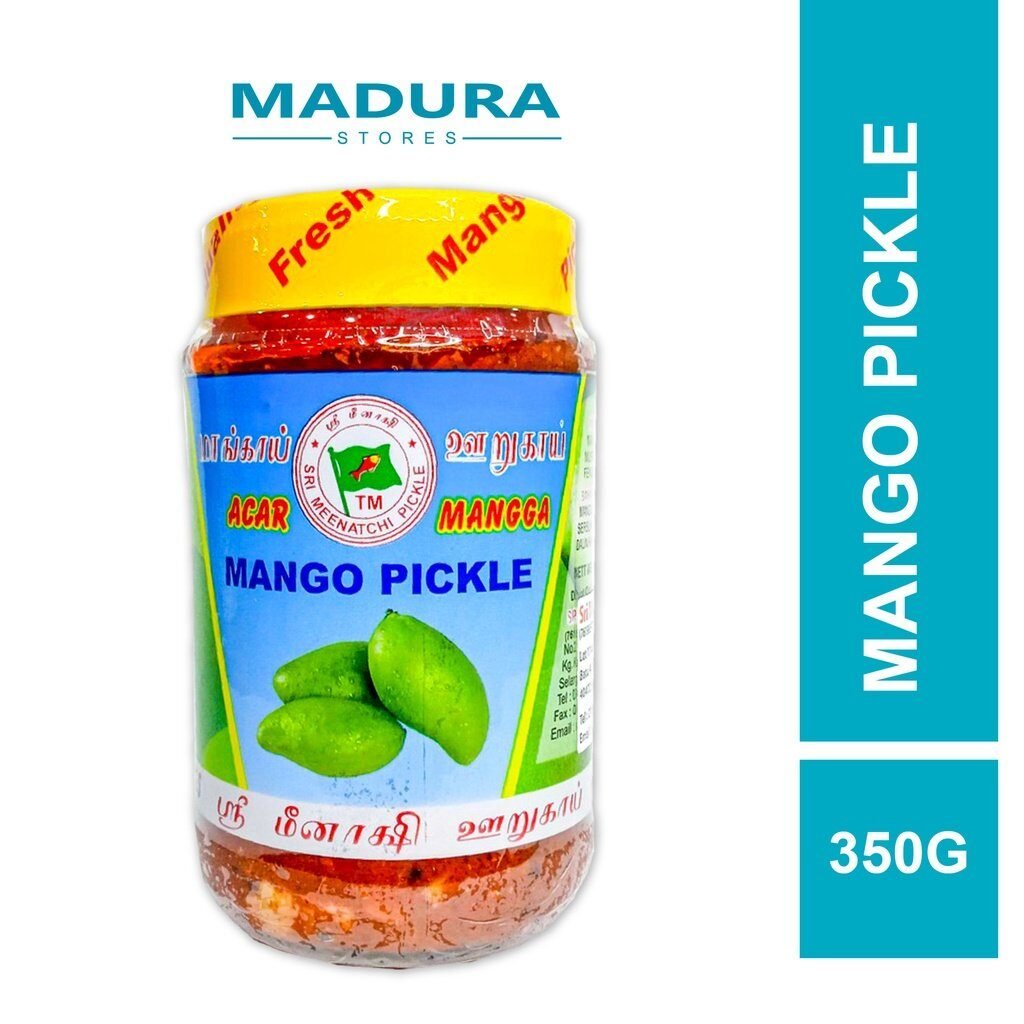 Sri Meenatchi Pickles Mango Pickles 350g (Acar Mangga)