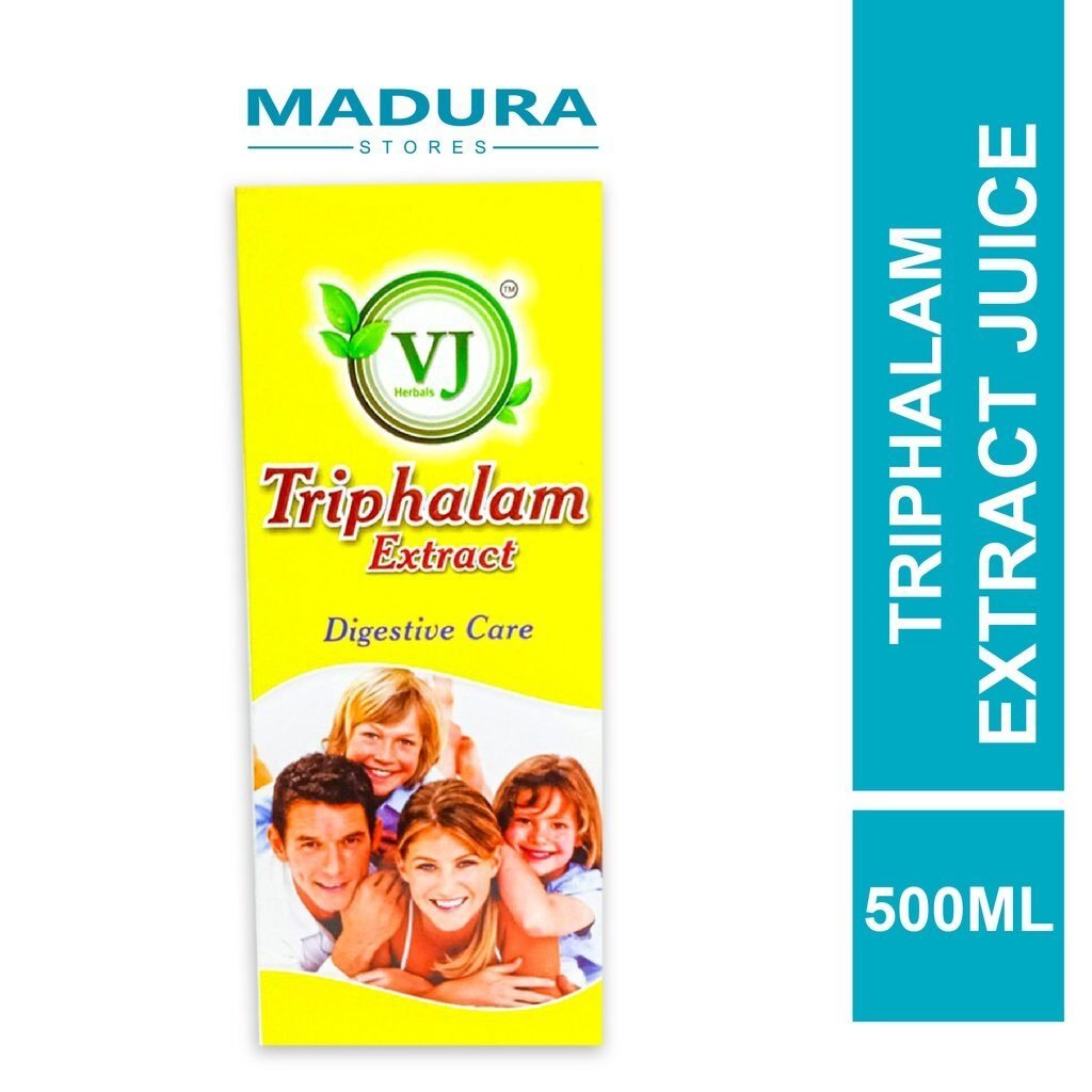VJ Herbals Triphalam Extract Juice Digestive Care 500ml (Jus Ekstrak Triphalam)