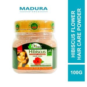 Diyas Hibiscus Flower Powder Hair Care 100g (Serbuk Bunga Raya)