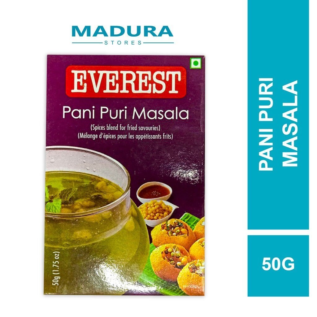 Everest Pani Puri Masala (Serbuk Masala Pani Puri) 50g