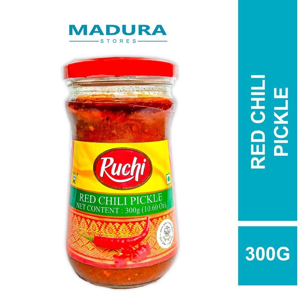 Ruchi Red Chili Pickle 300g (Acar Cili Merah)