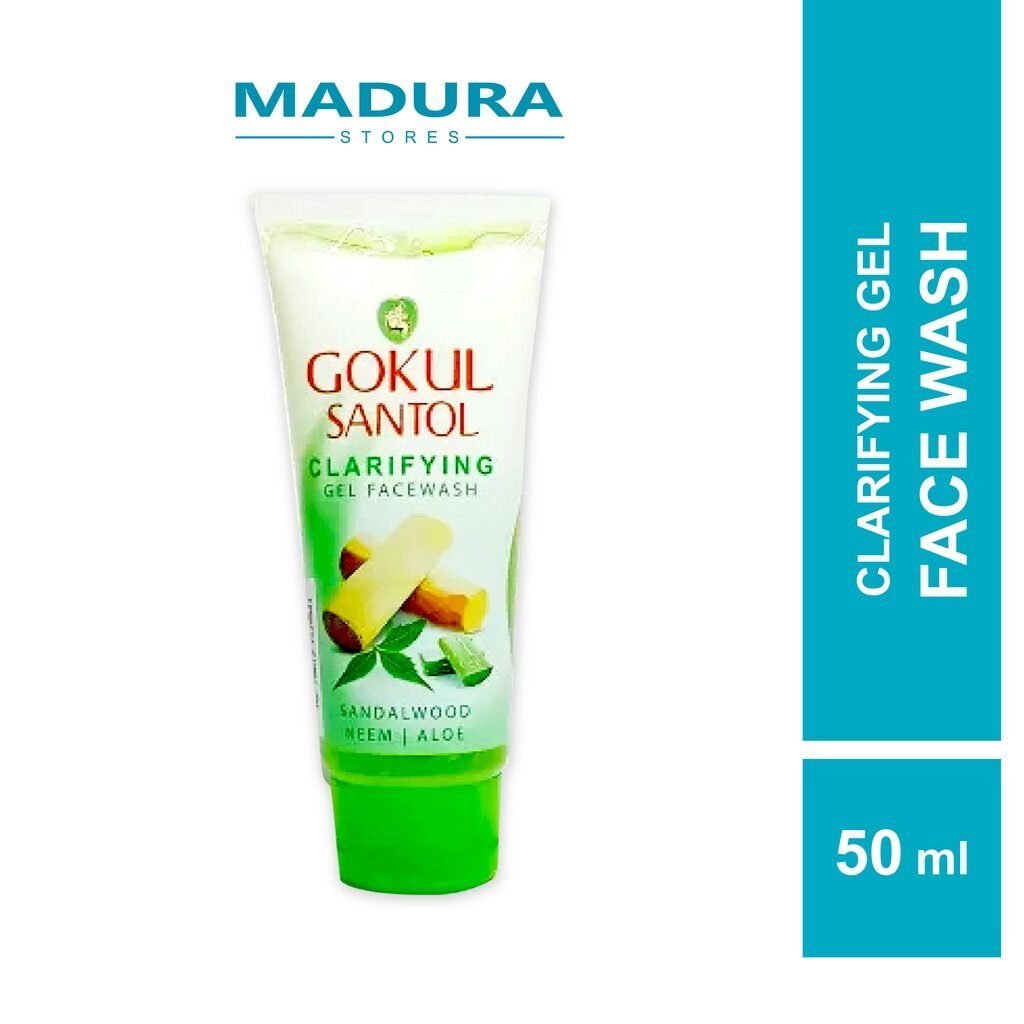 Gokul Santol Sandalwood Neem Aloe Clarifying Gel Face wash 50g