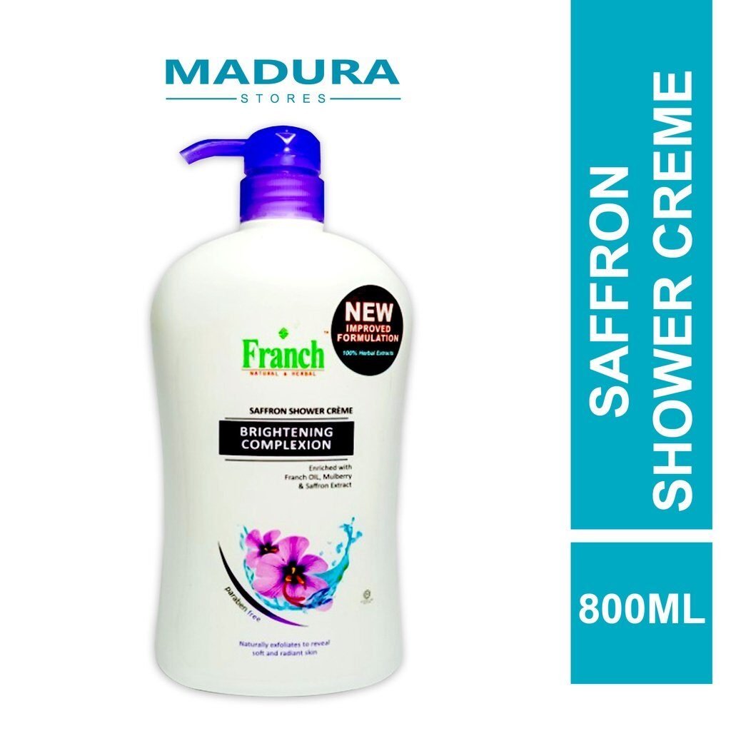 Franch Brightening Complexion Saffron Shower Creme 800ml
