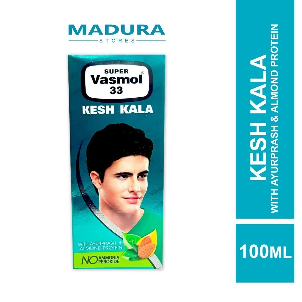 Super Vasmol 33 Kesh Kala with Ayurprash & Almond Protein (100ml)