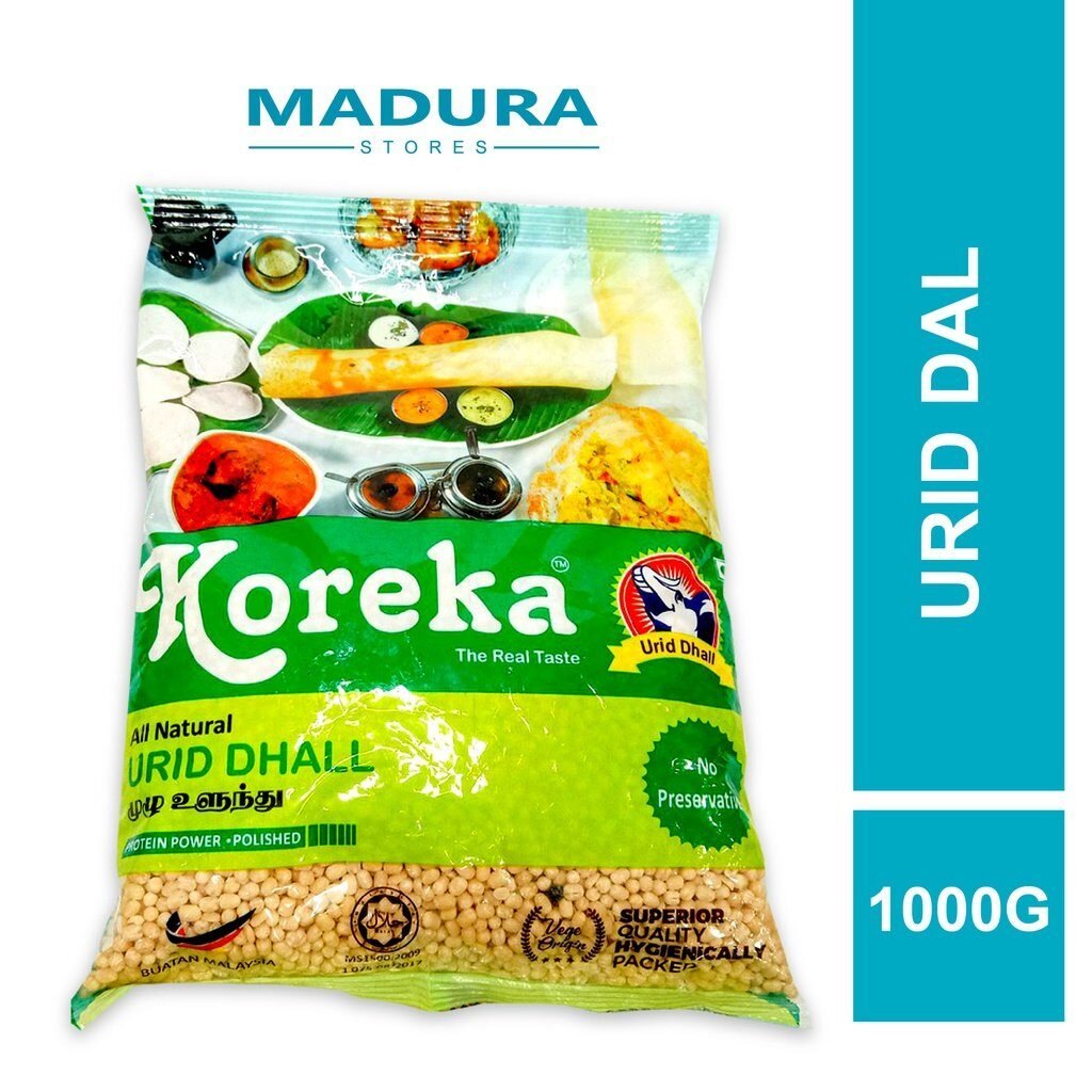 Koreka Urid Dal 1000g (Kacang Urid Dal)