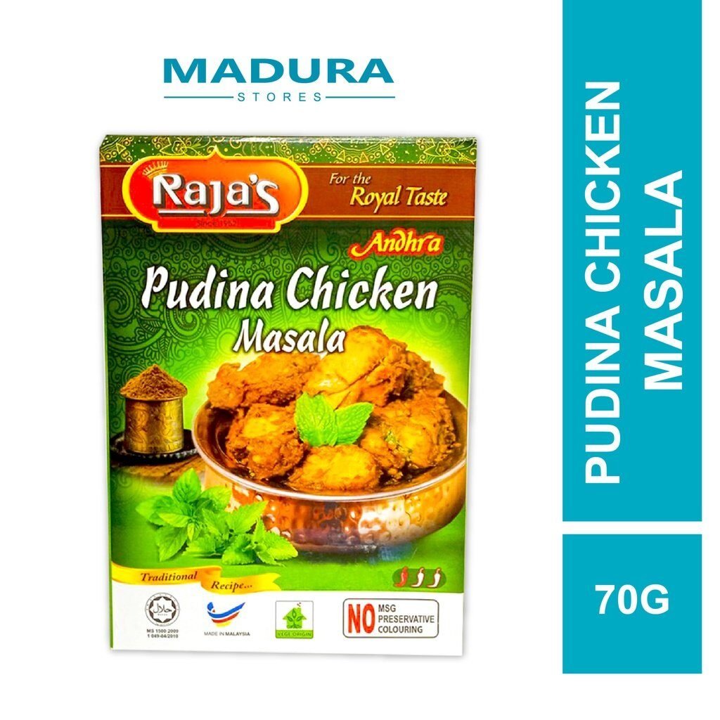 Raja's Pudina Chicken Masala 70g