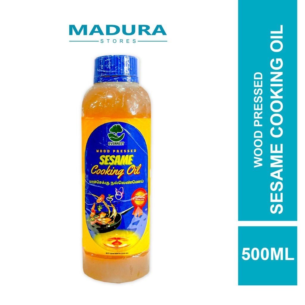 Everrest Wood Pressed Sesame Cooking Oil 500ml (Minyak Bijan)
