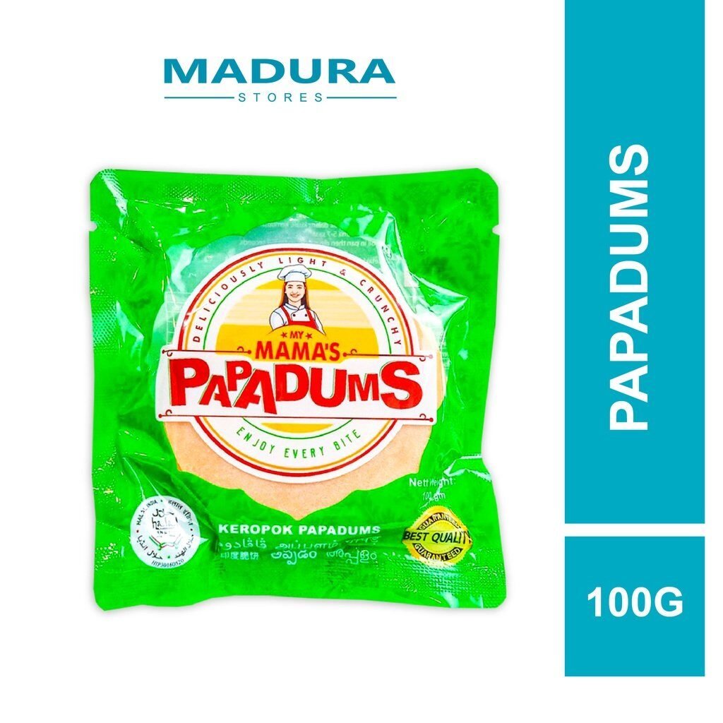 My Mama's Papadums 100g (Keropok Papadum)