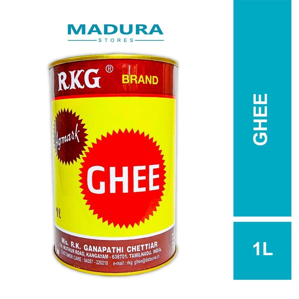 RKG Agmark Ghee 1L (Minyak Sapi) / Madura